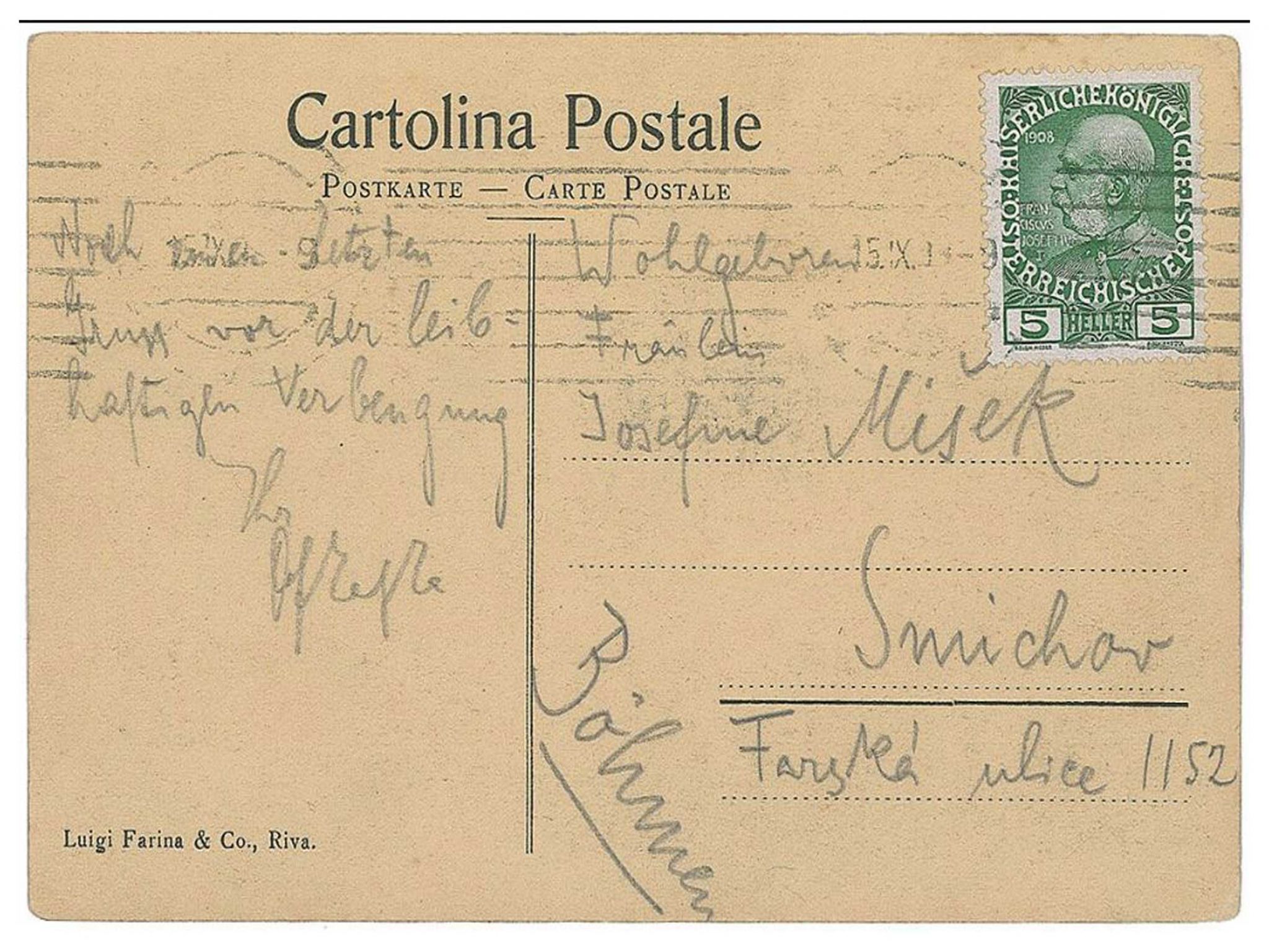 Franz Kafka and Walter Benjamin Discover the Postcard
